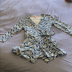 Lilly Pulitzer Karlie Wrap Romper in Whales Tales